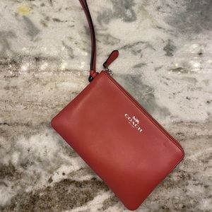 Coach Coral Wristlet